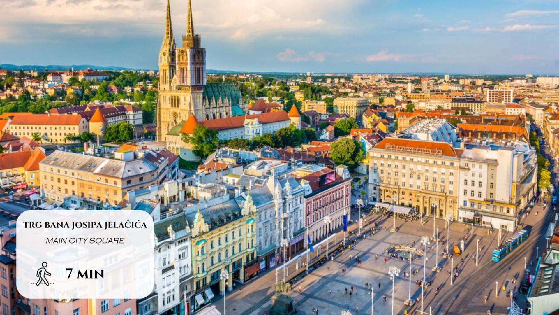 Deluxe City As Apartment - Free Parking Zagreb Luaran gambar